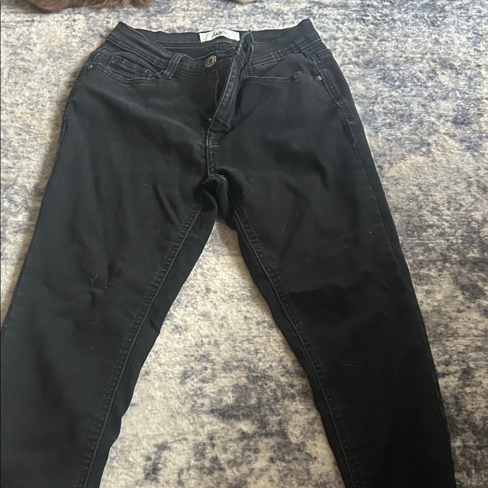 Angels Women's Black Skinny Jeans - Sleek Stretch Fit